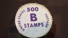 SCOTT 1818 1981 «B» Rate Change Stamps COIL ROLL OF 500 Sealed 18¢ “B” Eagle