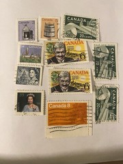 Canada Vintage Stamps 11pcs