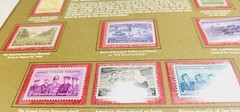 World War ll stamps from Postal Commemorative Society Vintage No postmark