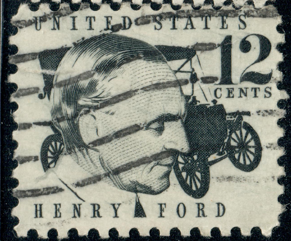 USA – 1968 – Prominent Americans – Henry Ford – 12¢ – #3542