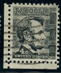 USA – 1965 – Prominent Americans – Abraham Lincoln – 4¢ – #3017