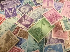 1000 MNH Vintage 3 cent stamps From The 1930s 40s And 50s