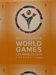 USPS Forever Stamps Special Olympics World Games – 20 Stamp Sheet – Unused