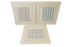 Lot 3 Full Sheets USPS Stamps 15¢ Architecture 20¢ Brooklyn Bridge Mounted