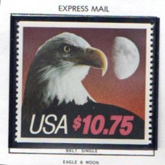 Sc # 2122 ~ $10.75 Eagle and Moon Express Mail Issue MNH