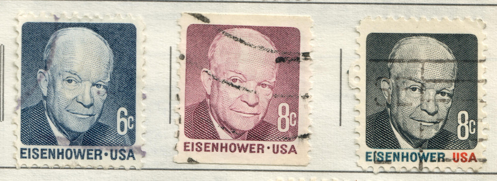 USA – 1971 Prominent Americans #12 – Dwight D. Eisenhower