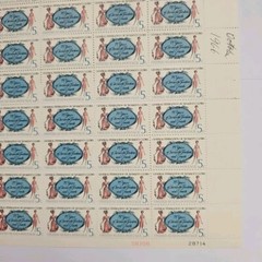 Stamp US Postage 5c 5 Cent Sheet OF 50 Stamps General Federation Of Women’s Club