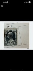 1873 Alexander Hamilton 30 Cent Stamp US