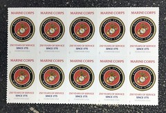 2025USA Forever US Marine Corps – Block of 10 Postage Stamps