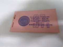 24 4 CENT PURPLE LINCOLN STAMPS MNH IN THE ORIGINAL BOOK