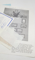 World War ll stamps from Postal Commemorative Society Vintage No postmark