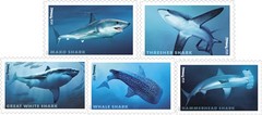 USPS Sharks One Sheet Forever Stamps – Sheet of 20 First Class Forever Stamps
