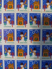 Vintage Christmas Stamps Protect Your Health Fight TB 1963