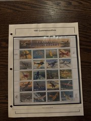 US SCOTT 3142 PANE OF 20 CLASSIC AMERICAN AIRCRAFT STAMPS 32 CENT NH