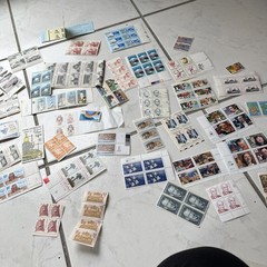 Unused Multiples & Strips & Singles of 13c, 32c, US Postage Stamps USA