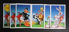 2 New, 4 Used Bugs Bunny Tweety Daffy Duck 48 USPS Postcards Postal Cards