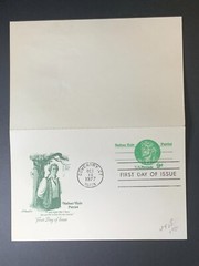 USA #UY25 Postal Card ARTCRAFT FDC Charles Thomson