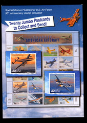 US Stamps – 1997 – 21 USPS Classic American Aircraft Jumbo Postcards