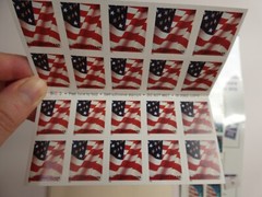 USPS First Class Flag Stamps Set of 40 New with 15 VTG Notecards