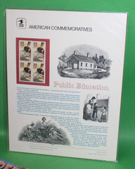 American Commemoratives Public Education USPS Stamps 250 October 01, 1985