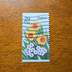 [Lot of 6] Garden Flowers Stamp Collection 1993-96- United States 29 Cent Stamps