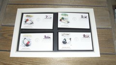 Vintage 1985 America’s Antique Duck Decoy Stamps First Day Covers (4) – Mint