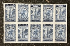 2025USA Forever Boston 2026 World Stamp Show – Block of 10 From Sheet mint