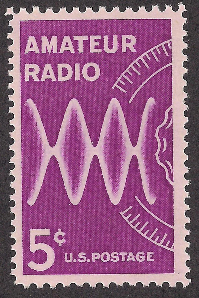 USA 1964 – AMATEUR HAM RADIO OPERATORS – MNH U.S. 5 Cent Stamp – Scott #1260