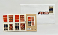Set of 2 #3926 New Mexico Rio Grande Blankets 37¢ 40 STAMPS & 2 FDC First Day