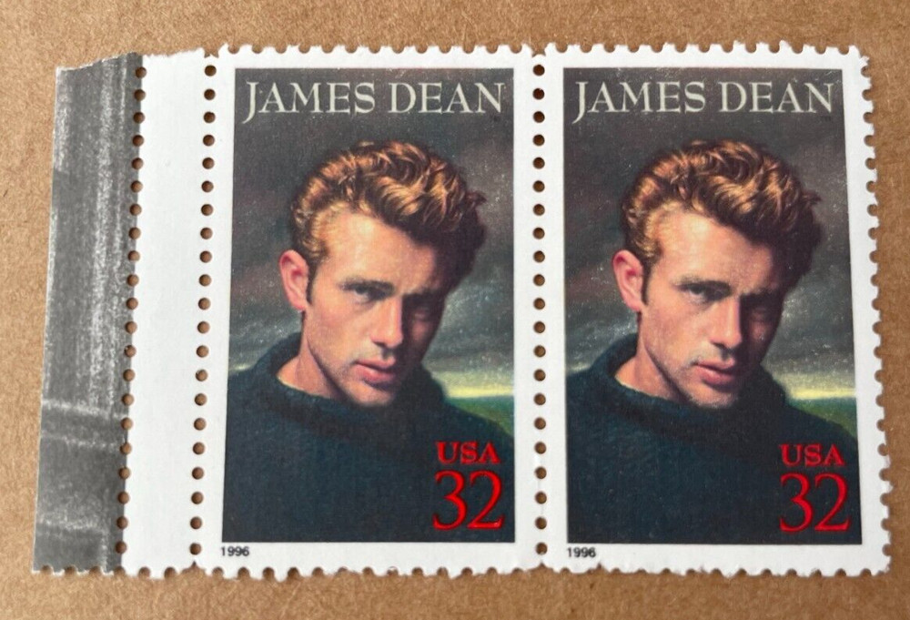 James Dean USA 32 Original Collectible Stamps 2 Postage Mail New SAVE 10% +