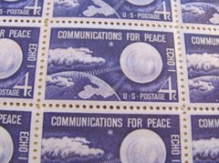 United States 4¢ «Echo I» Communication Postage Stamp #1173 Pack of 100 Singles