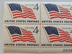 Old Glory Postage Stamps Lot of 16 US Flag Sc#1094 #1132 #1622 #1208 MNH OG