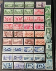 OLD UN-canceled MINT STATE STAMPS IN A SUPERSAFE ALBUM. ZOOM IN ON THE PICS