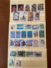 Japanese stamps, used stamps, bulk sale