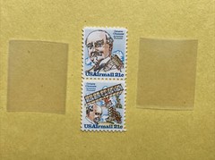 Octave Chanute Aviation Pioneer 21c US Airmail with Mounts MNH