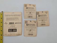Vintage United States Postal Service Stamps Classic Monsters Series Lot 4 LV29