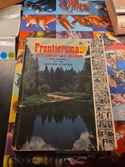 FRONTIERSMAN STAMP ALBUM United States Book by Whitman Publ. – Over 300 Stamps