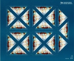 USA 2007 JAMESTOWN COLONY 400 YEAR ANNIVERSARY 1607-2007 SCOTT 4136 PANE 20 MNH