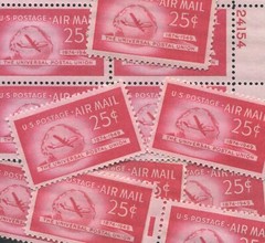 United States 25¢ Stratocruiser Air Mail Postage Stamp #C44 Mint Pack of 100