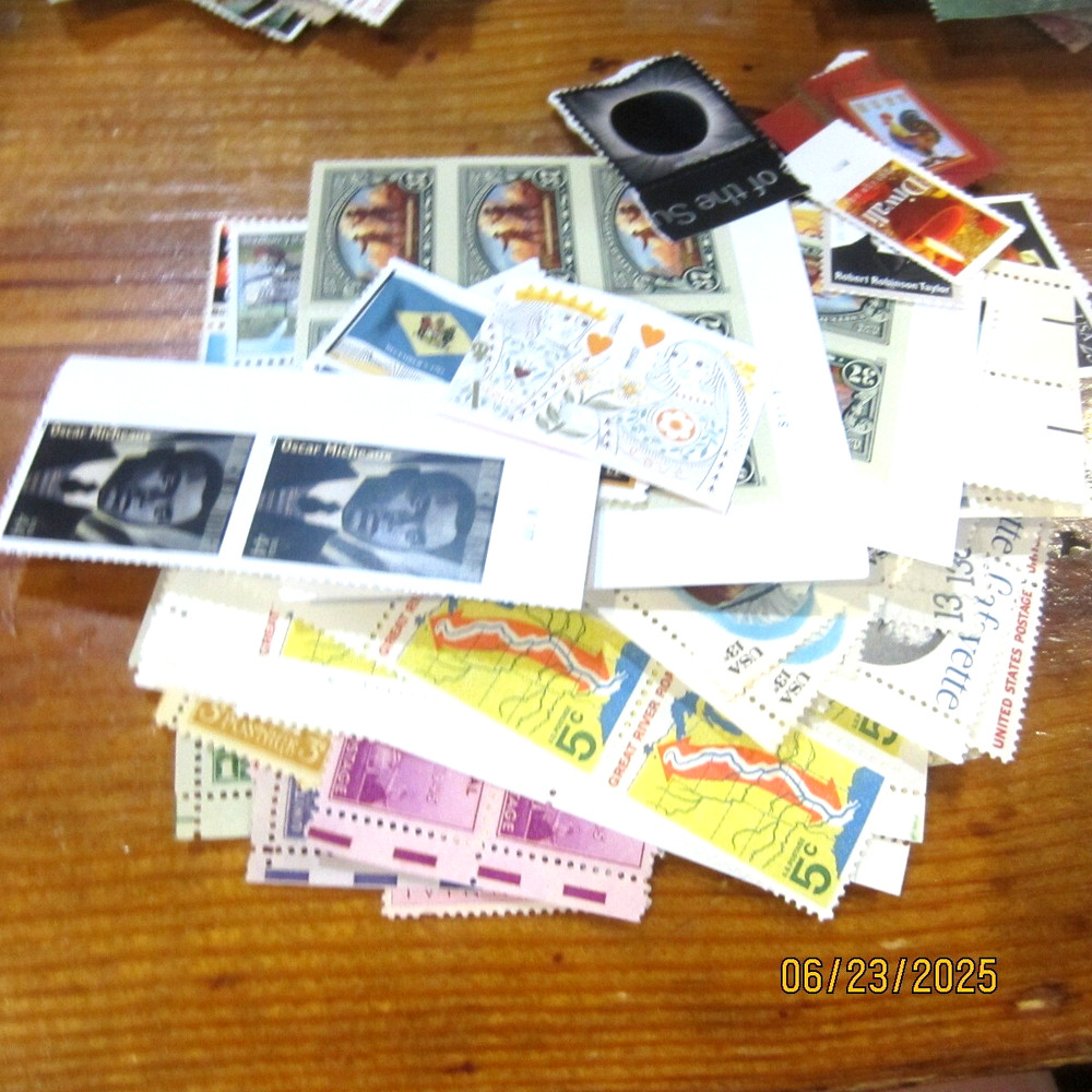 $50.00 Face Value Postage Bag * 1-78 Cent In Denominations * Great Mix * Stk B