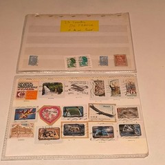 GW SALE Vintage Used Stamps from Paris Flea Market, France for Collection