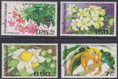 Thai flower stamps