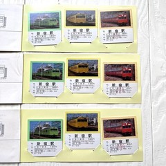Shinjuku Station 103 series train commemorative set, beautiful condition