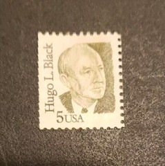 #2172, 5¢ HUGO BLACK MINT STAMP