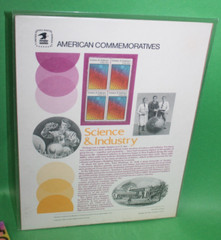 American Commemoratives Science & Industry USPS Stamps Panel 179 January 19 1983
