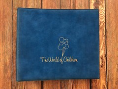The World Of Children Stamp Album. Rare Collection.