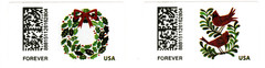 USA 2025 VENDING MACHINE HOLIDAY STAMP KIOSK TEN STAMPS SC CVP115-CVP116 MNH