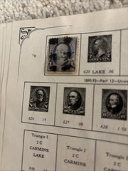Vintage 1930s U.S. Stamp Album – 1893 Columbians, Prexies, Airmail & Philippines