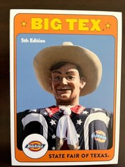 STATE FAIR OF TEXAS – 2022 BIG TEX OUTFIT STAT CARD, TEXAS STATE FAIR, CARD #5