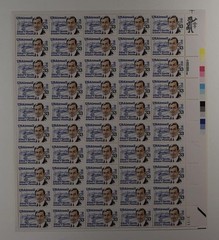 US SCOTT C113 PANE OF 50 ALFRED V VERVILLE AIRMAIL STAMPS 33 CENT FACE MNH